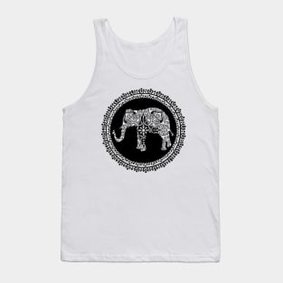 Elephant Mandala Tank Top